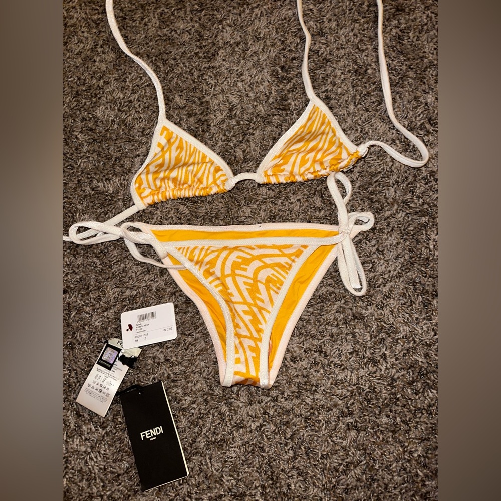 Fendi women’s swim suit, brand new- never worn! IT 38/ womens small!